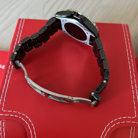 Swiss Legend Karamica Black High-Tech Ceramic Women’s Watch Water Proof - Picture 5 of 6